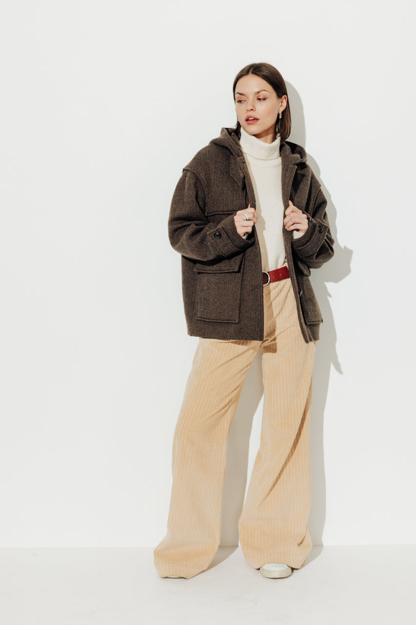 Manteau court Abekia