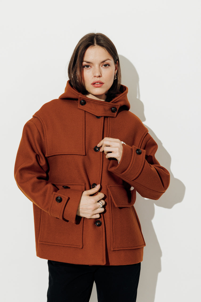 Manteau court Abekia