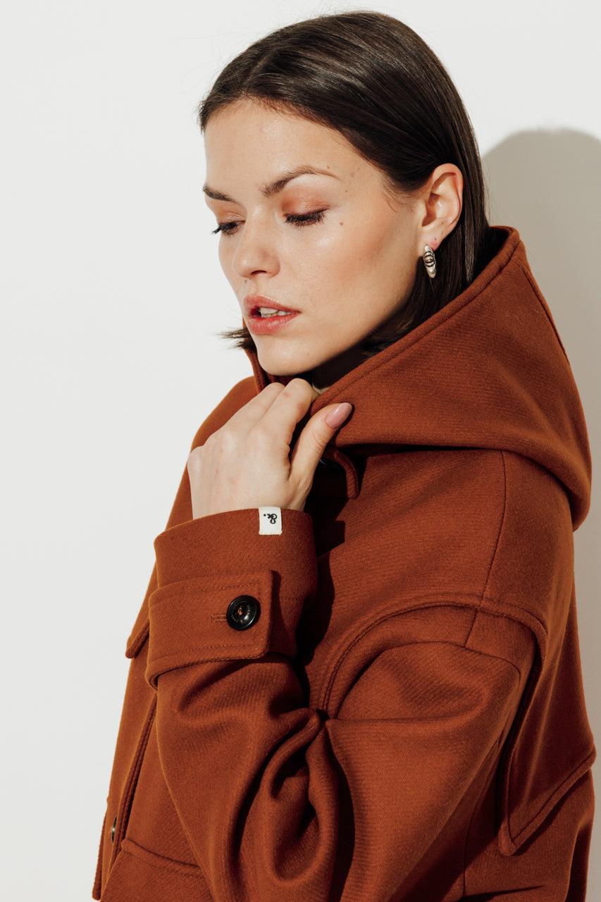 Manteau court Abekia