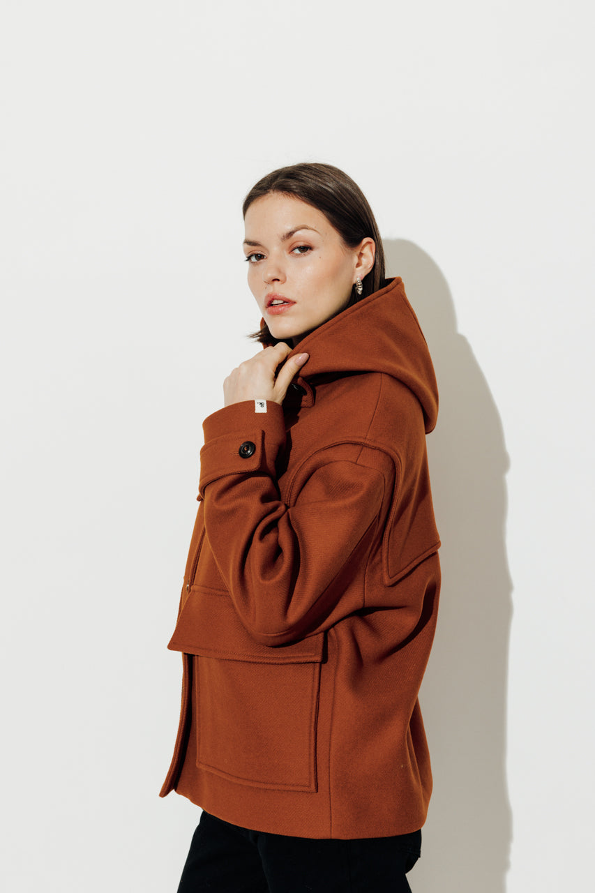Manteau court Abekia