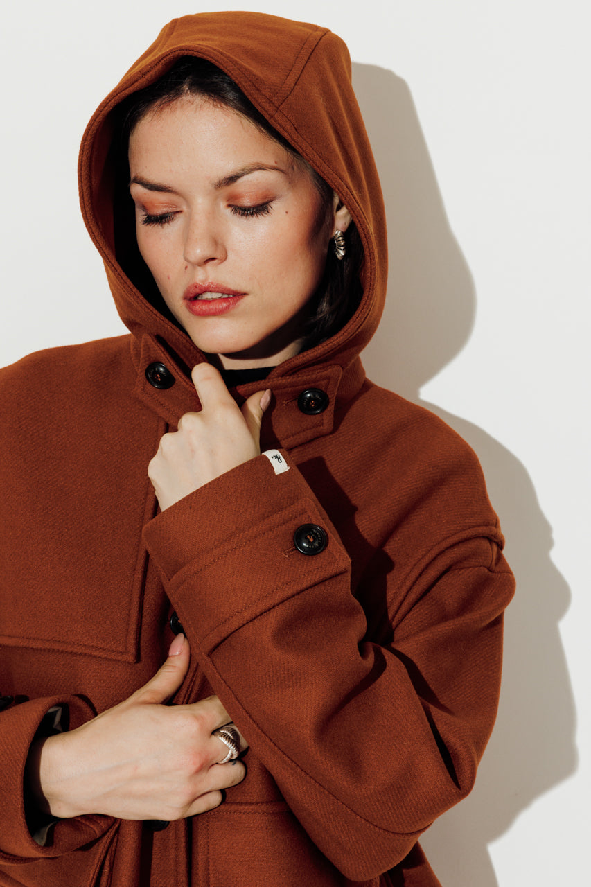 Manteau court Abekia