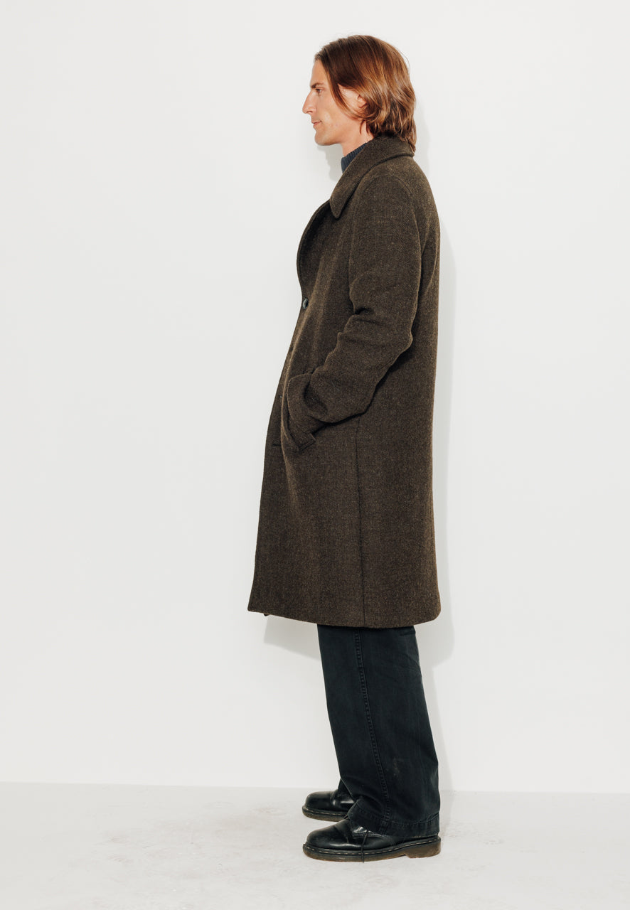 NILS - NILS- Manteau mi long en laine vierge kaki KAKI - Trench & Coat