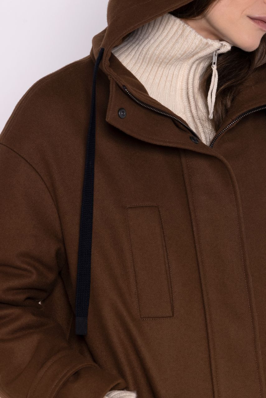 ROANNE - Parka Marron / Brown - Trench & Coat