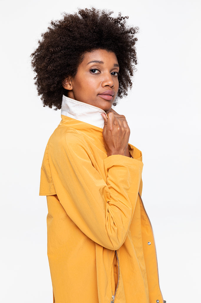 Trench AUBIAC-Trench miel zippé