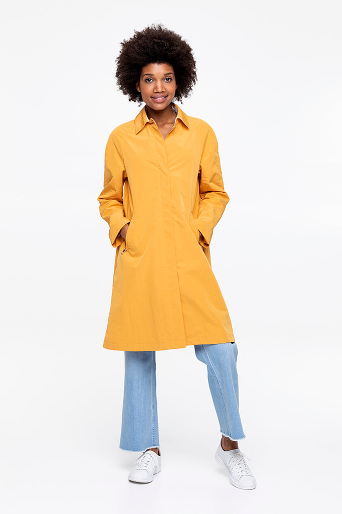 Trench AUBIAC-Trench miel zippé