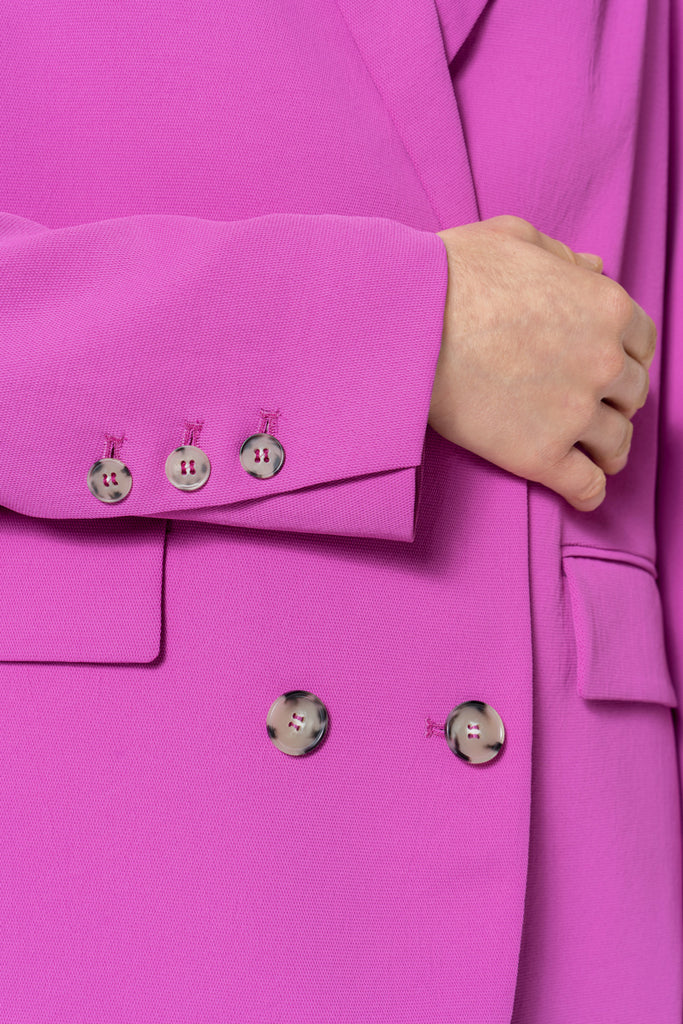Veste MANOU-Veste longue masculine fushia
