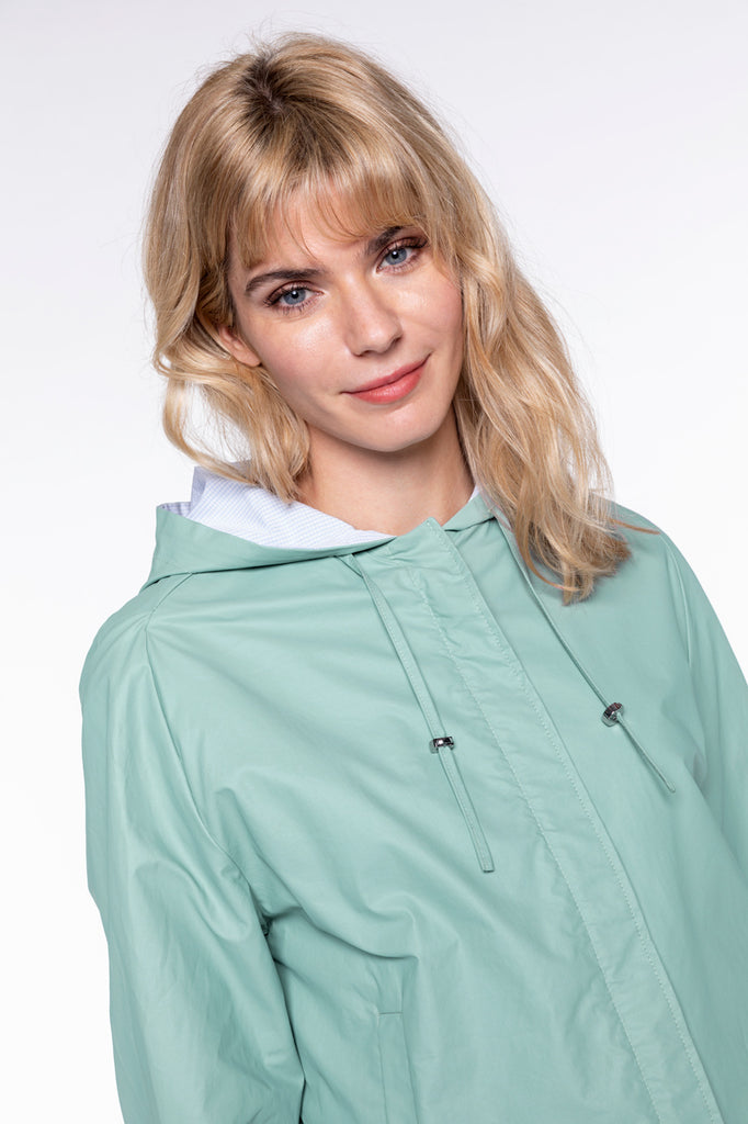 Blouson MIMIZAN-Blouson amande léger court à capuche