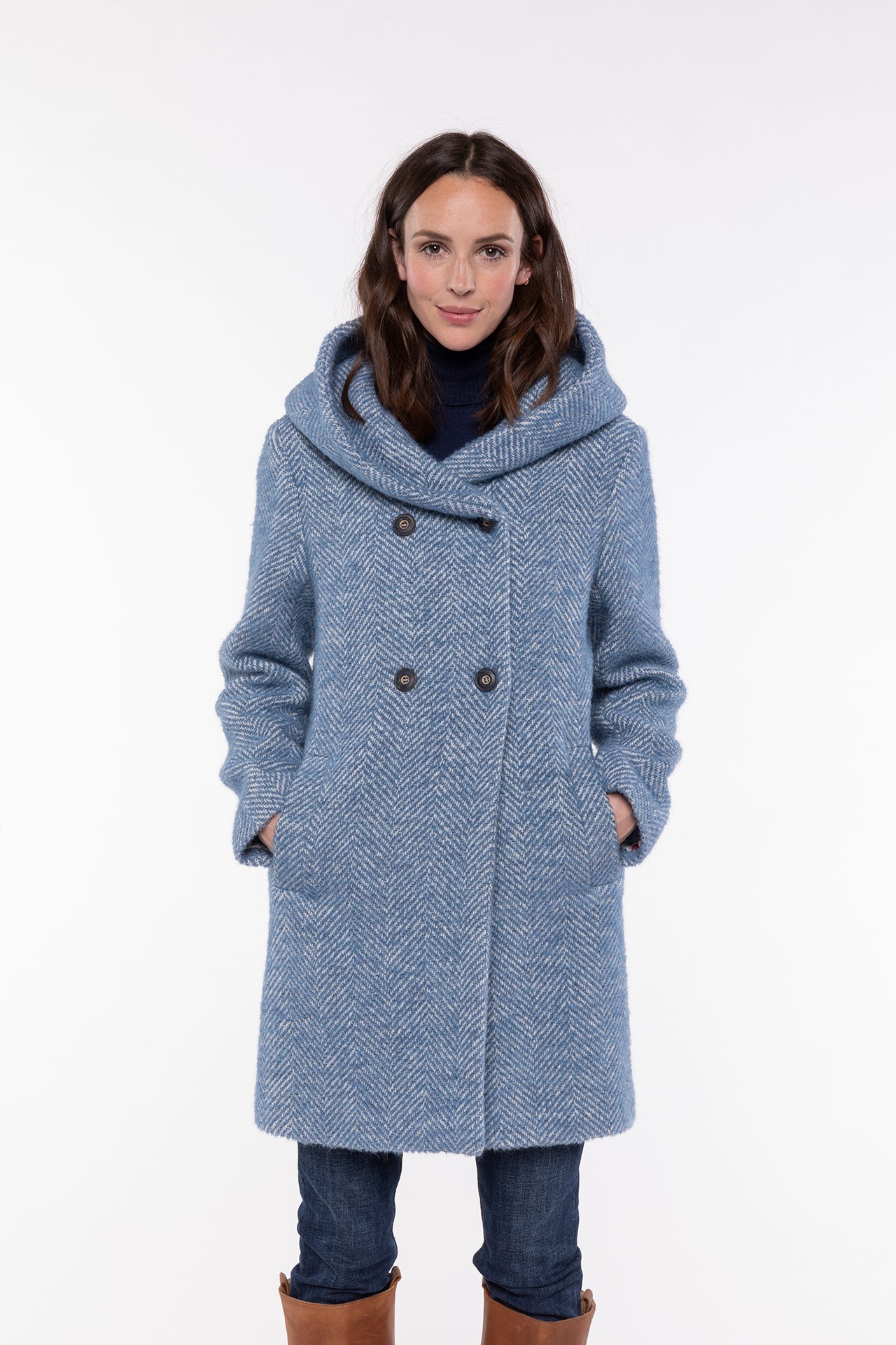 Manteau alpaga discount femme
