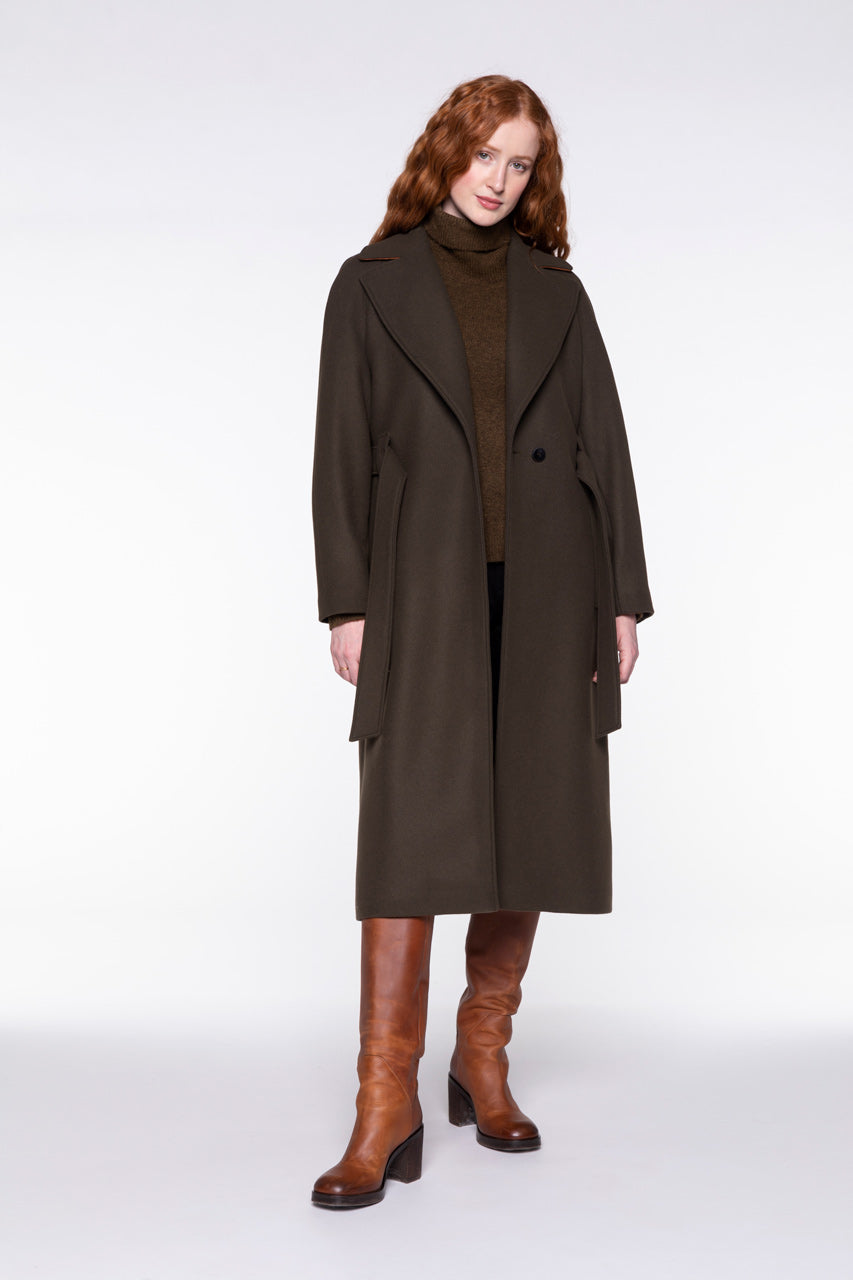 Manteau femme hotsell vert kaki